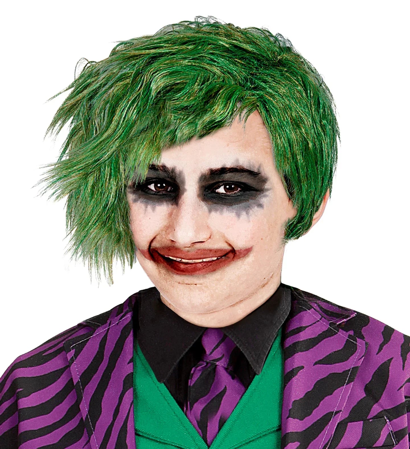 Peluca de Joker Verde Infantil Joker Widmann