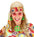 Pendientes y Collar Hippies en Diferentes Colores COMPLEMENTOS Widmann Verde