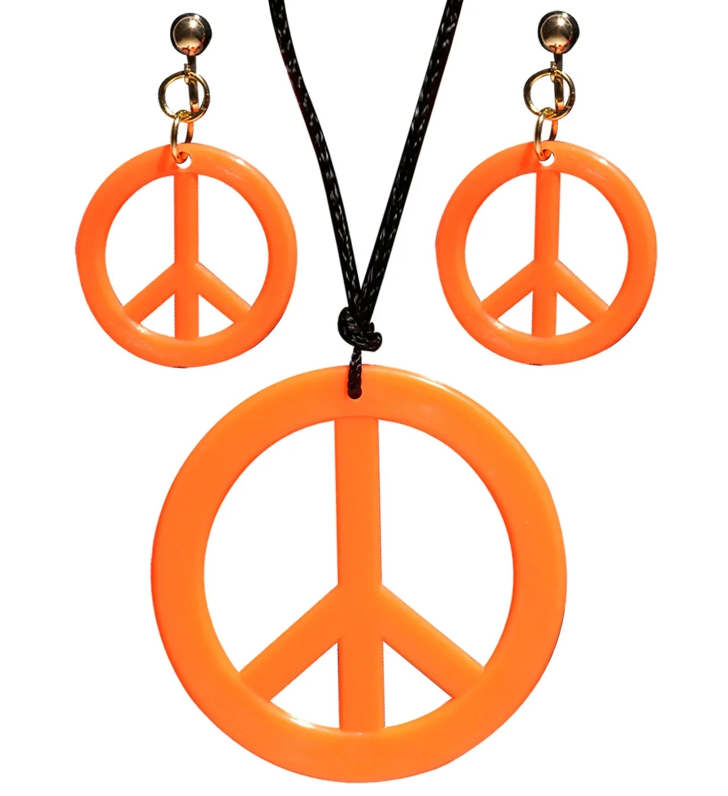 Pendientes y Collar Hippies en Diferentes Colores COMPLEMENTOS Widmann