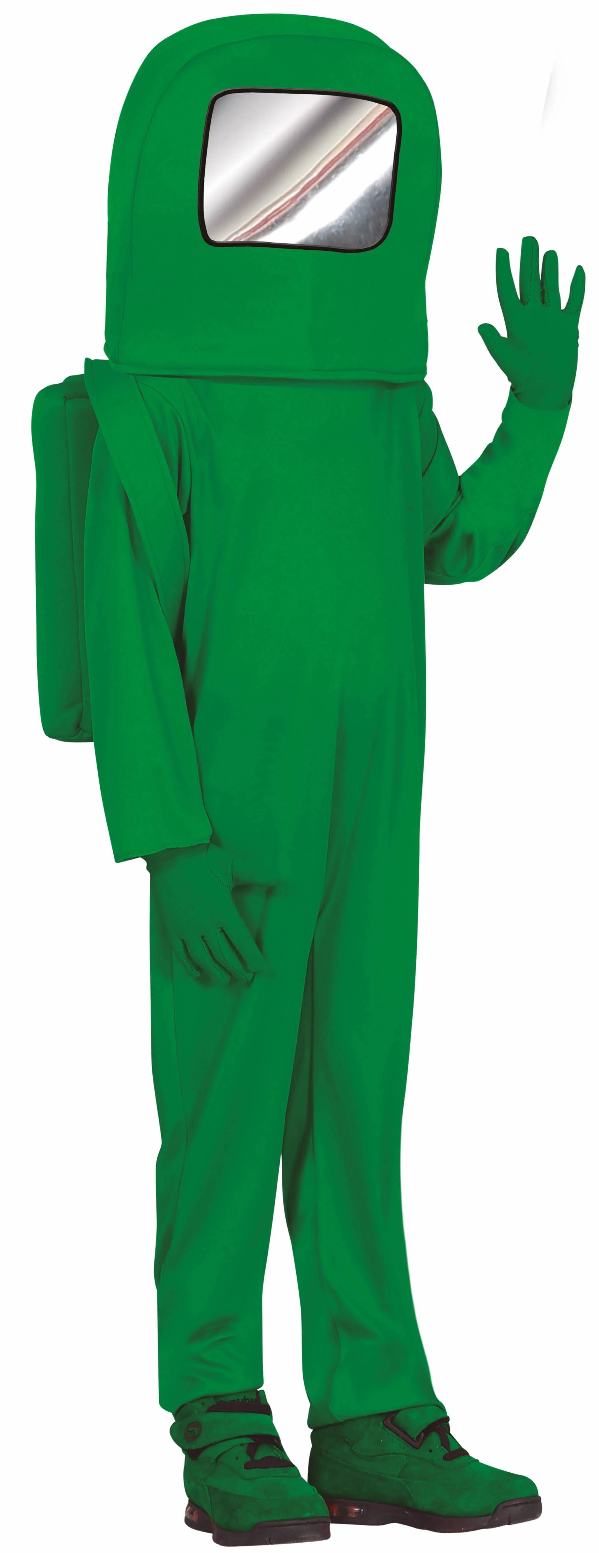 Disfraz de Among Us Impostor Verde Infantil Among Us Guirca