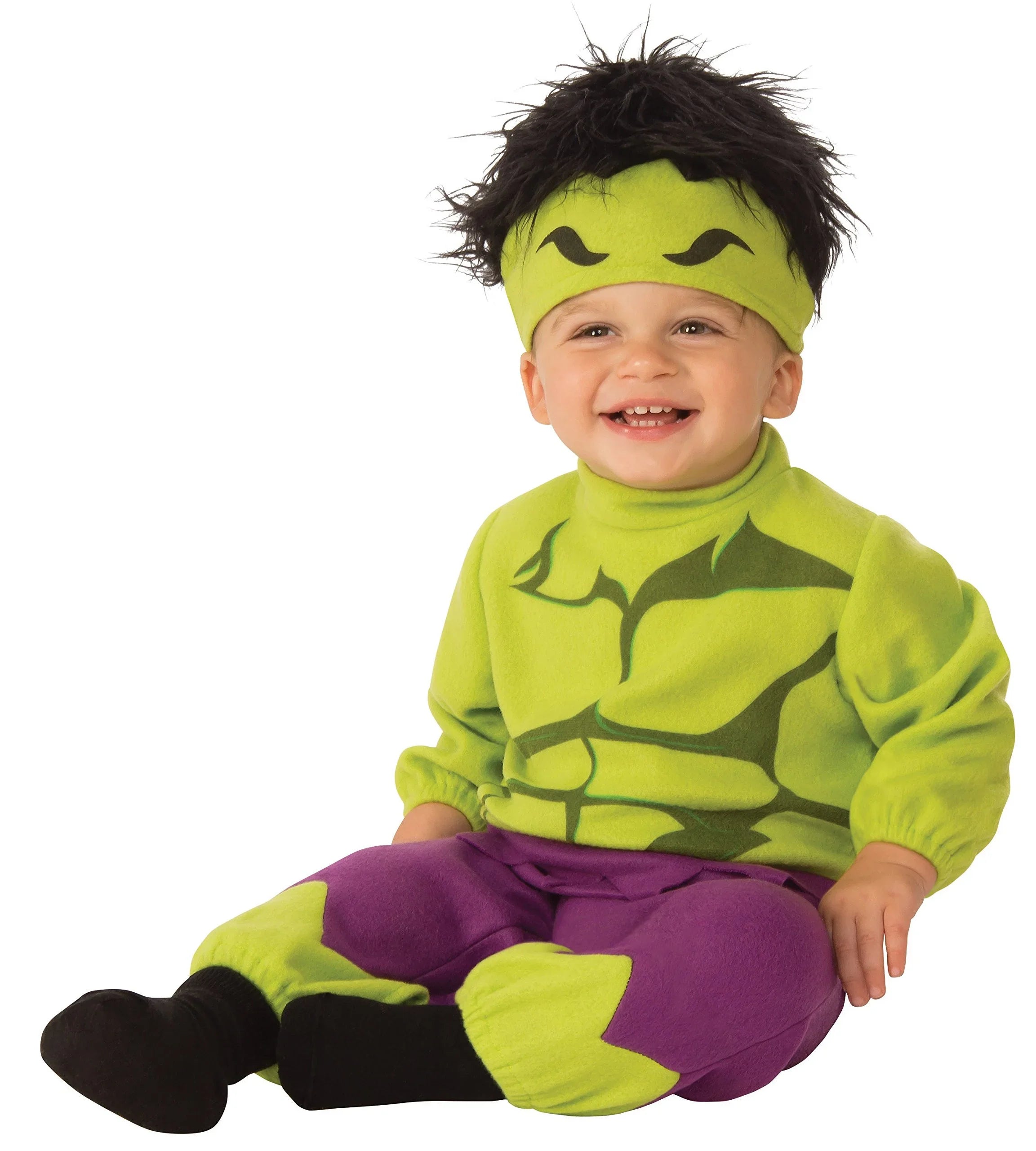 Disfraz del Increíble Hulk para Bebé Hulk Rubies