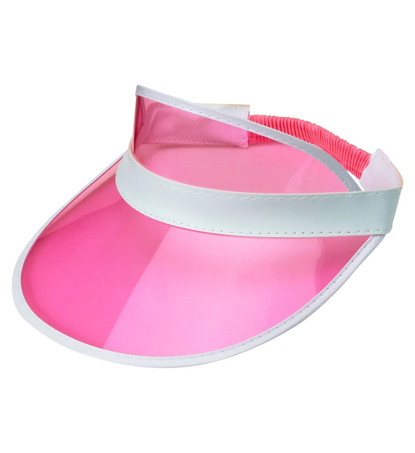 Visera de Póker Rosa Estilo Años 80 Años 80 Widmann