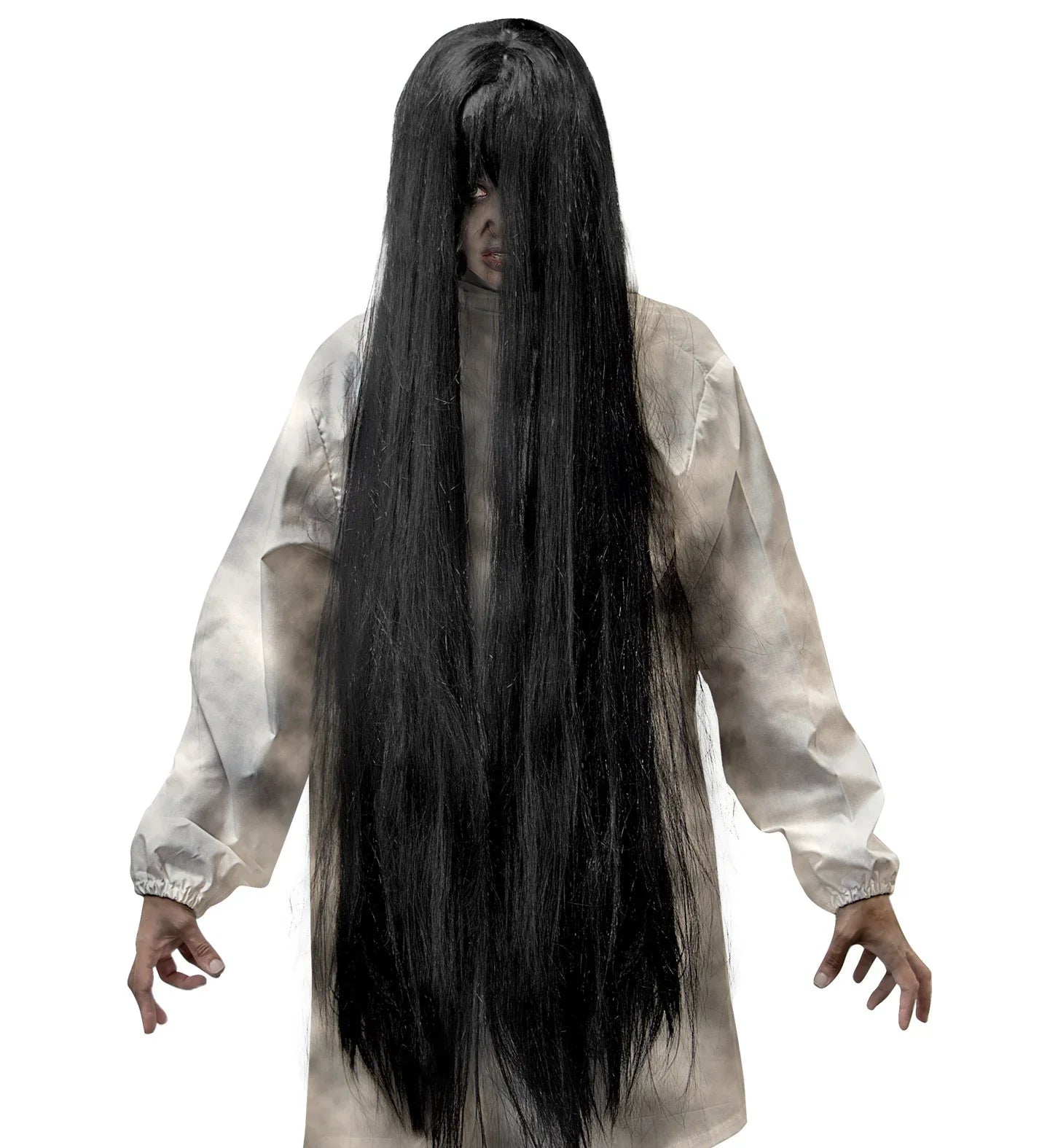 Peluca Niña de The Ring Morena Extra Larga Pelucas Morenas Widmann