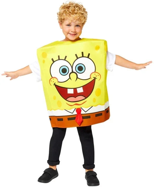 Disfraz de Bob Esponja Infantil Cuentos y Dibujos Animados Liragram