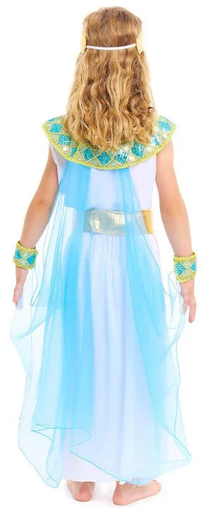 Disfraz de Faraona Cleopatra para Niña Egipcios Infantiles Partilandia