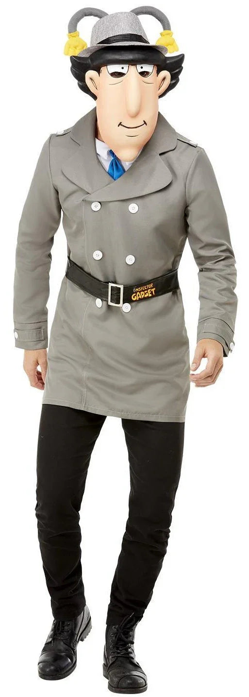 Disfraz de Inspector Gadget para Hombre Cuentos y Dibujos Animados Smiffys
