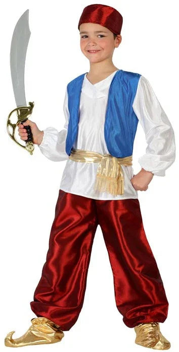 Disfraz de Árabe Ali Baba para Niño INFANTILES Atosa