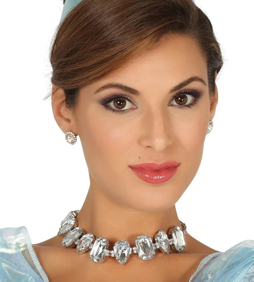 Collar de Princesa con Brillantes Collares, Colgantes y Gargantillas Guirca