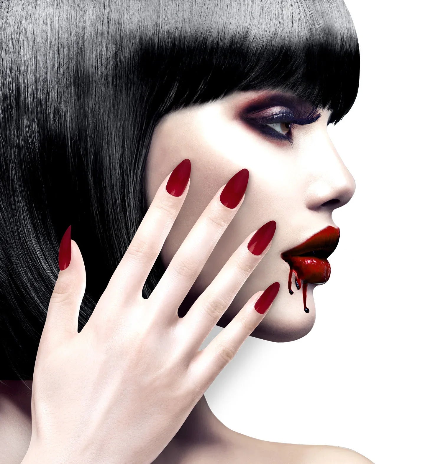 Uñas Postizas Rojas con Punta Uñas Postizas Widmann