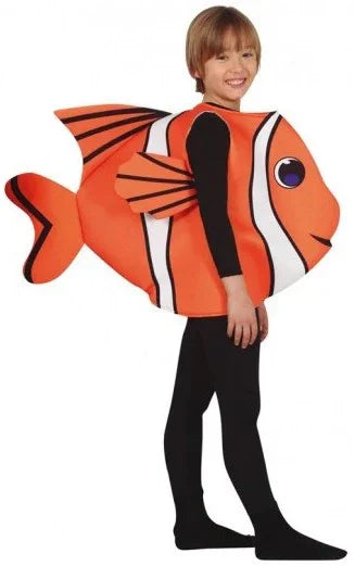 Disfraz de Pez Naranja y Blanco Infantil Animales Infantiles Guirca
