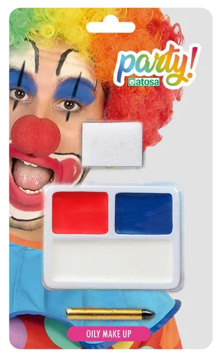 Kit de Maquillaje de Payaso Divertido Kits de Maquillaje Atosa
