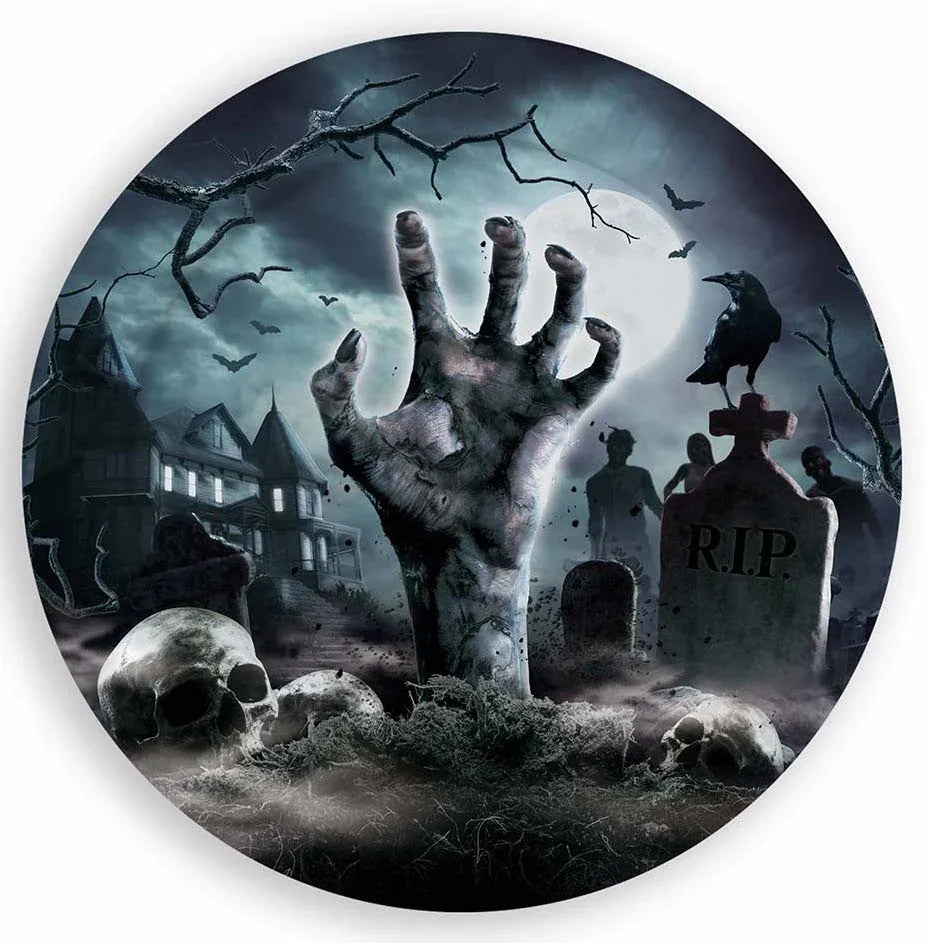 Pack 6 Platos Zombie Menaje Halloween Guirca
