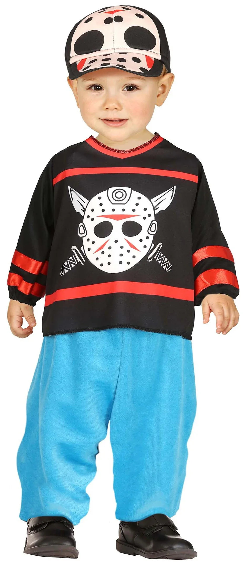 Disfraz de Jason Jugador Hockey Asesino para Bebé Halloween Infantiles Guirca