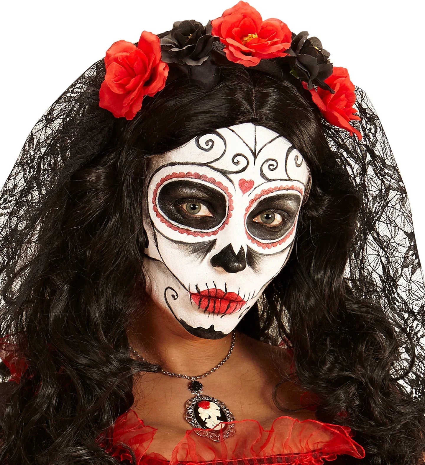 Pintura Gel Negra Maquillaje Halloween Widmann