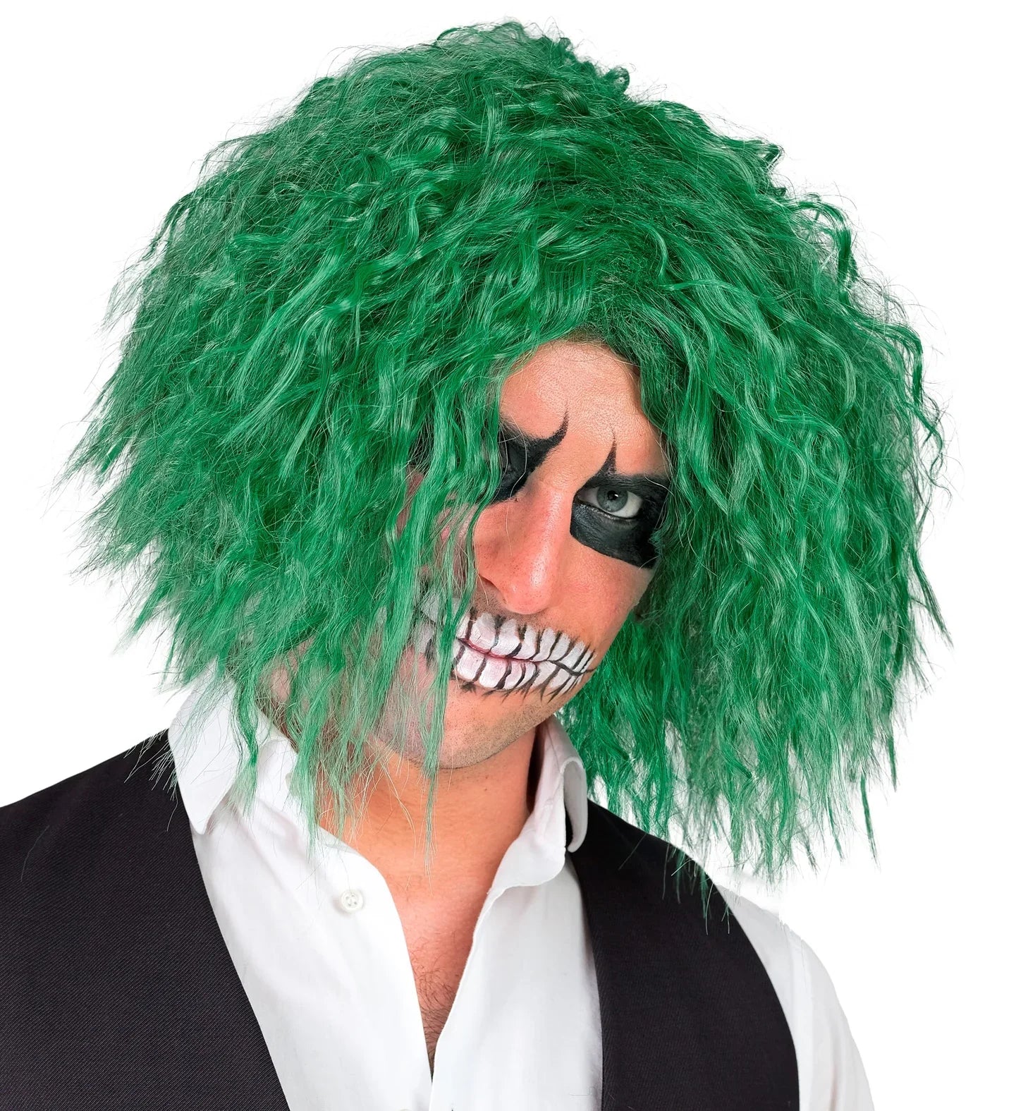 Peluca Verde de Joker Villano Asesino Joker Widmann