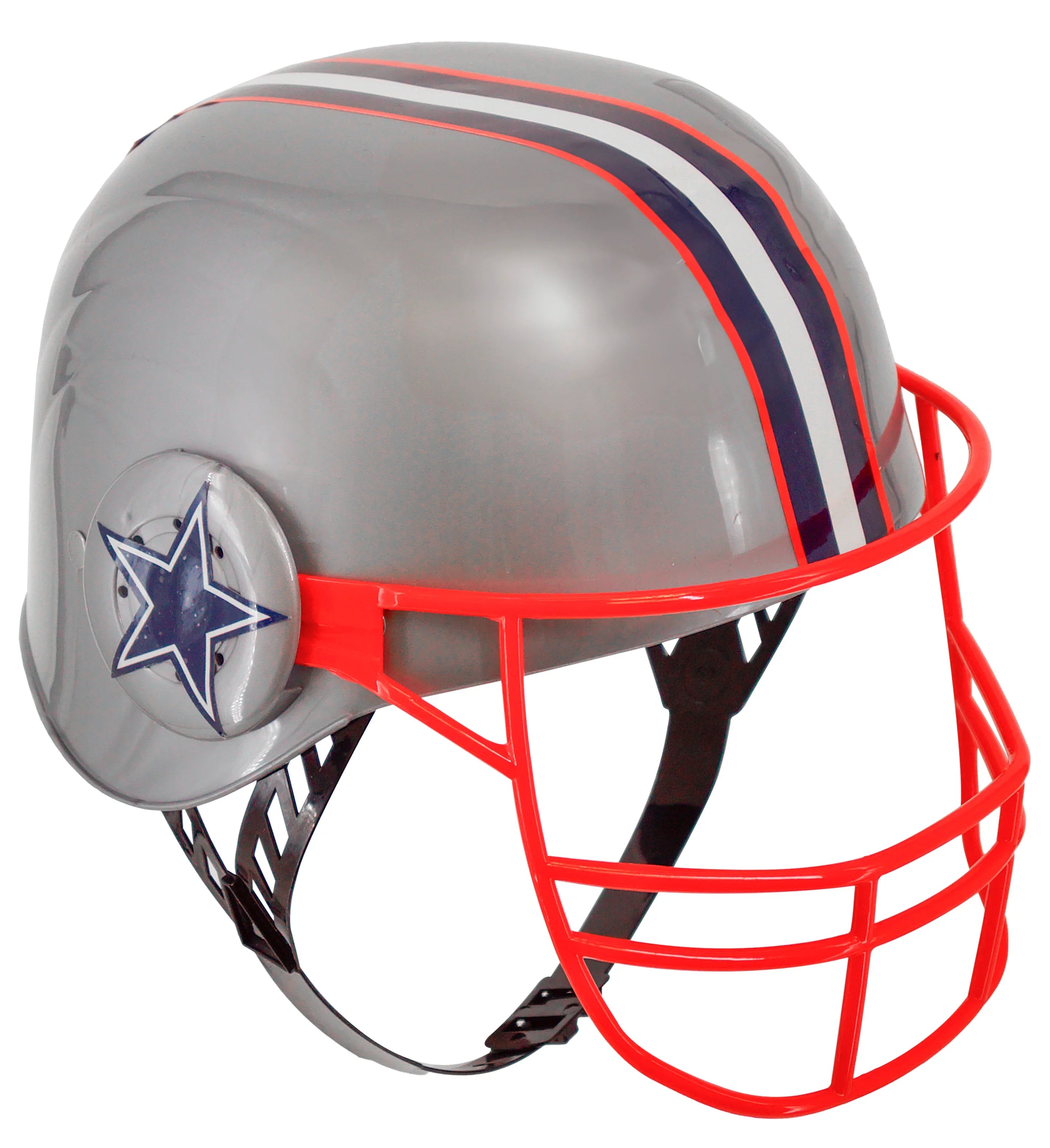 Casco de Fútbol Americano con Estrella Azul Infantil Jugadores de Rugby Widmann