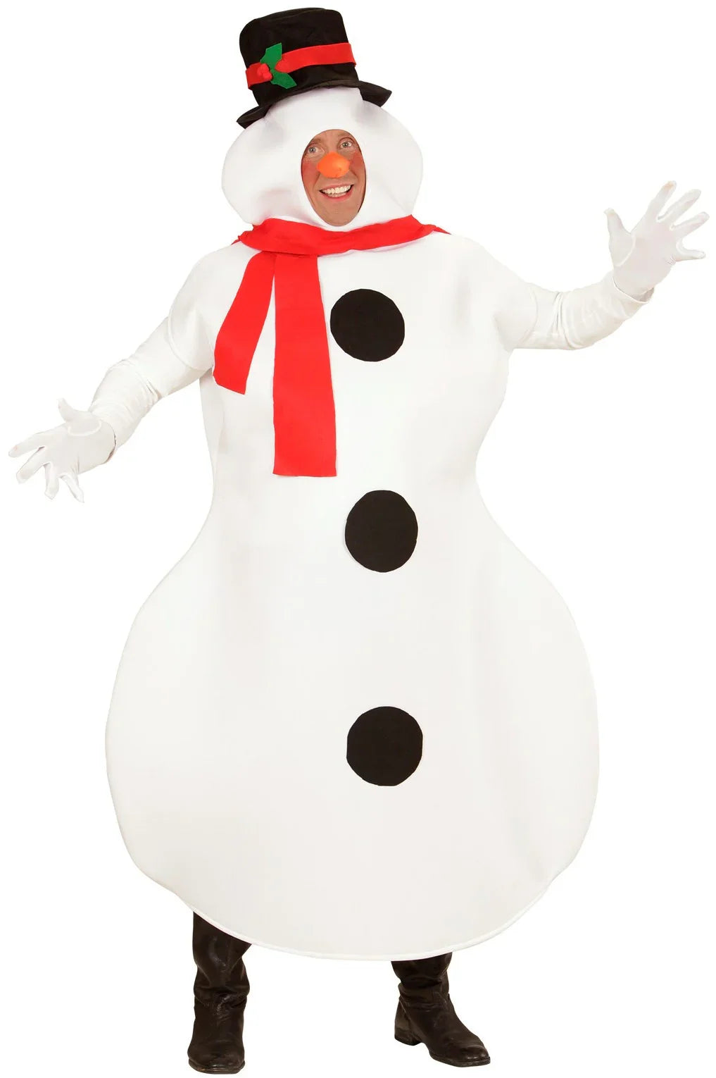 Disfraz de Muñeco de Nieve Navideño para Hombre Muñecos de Nieve Widmann