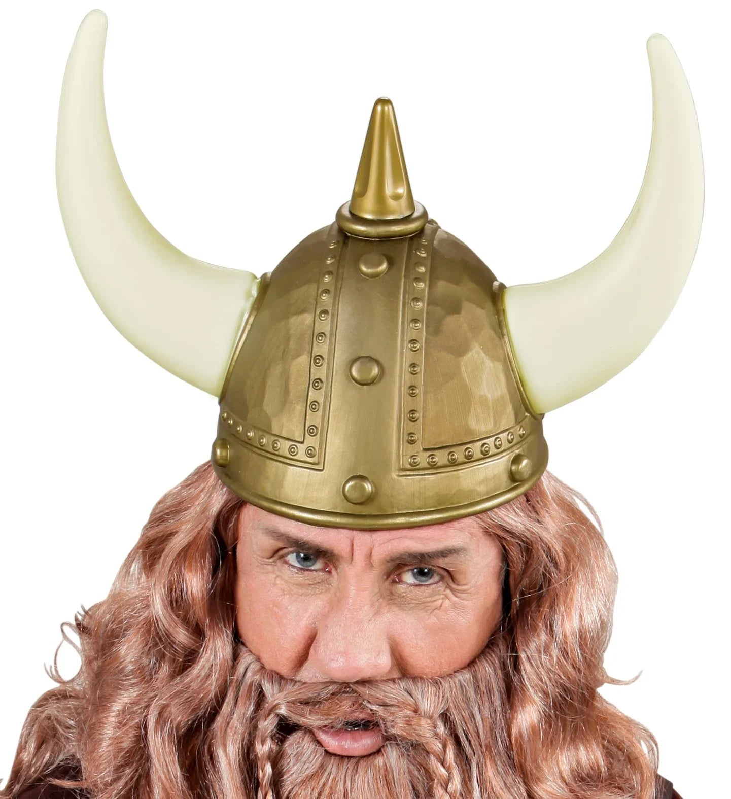 Casco Vikingo con Cuernos y Pico Cascos Widmann