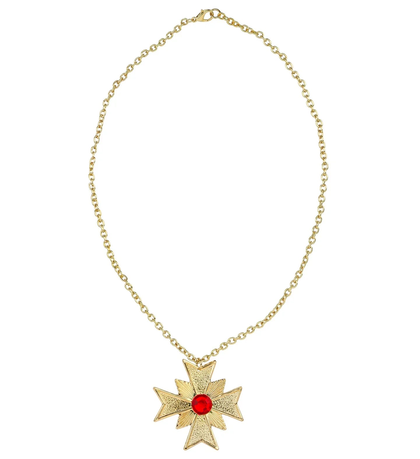 Colgante de Drácula en Forma de Cruz Dorada Joyas y Bisutería Widmann