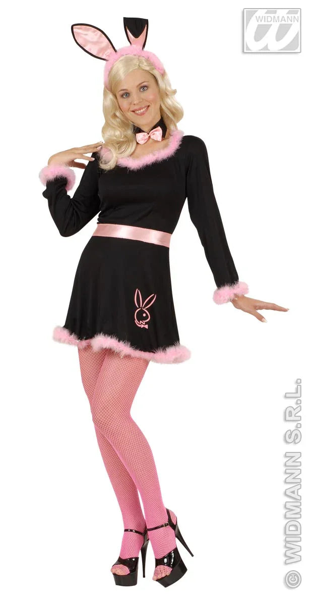 Disfraz de Conejita Playboy Negro para Mujer Despedidas Widmann