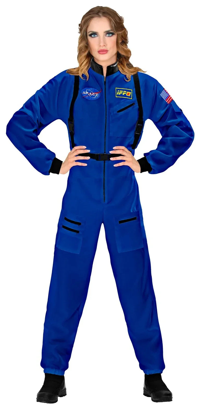 Disfraz de Astronauta Azul para Mujer Astronautas Widmann