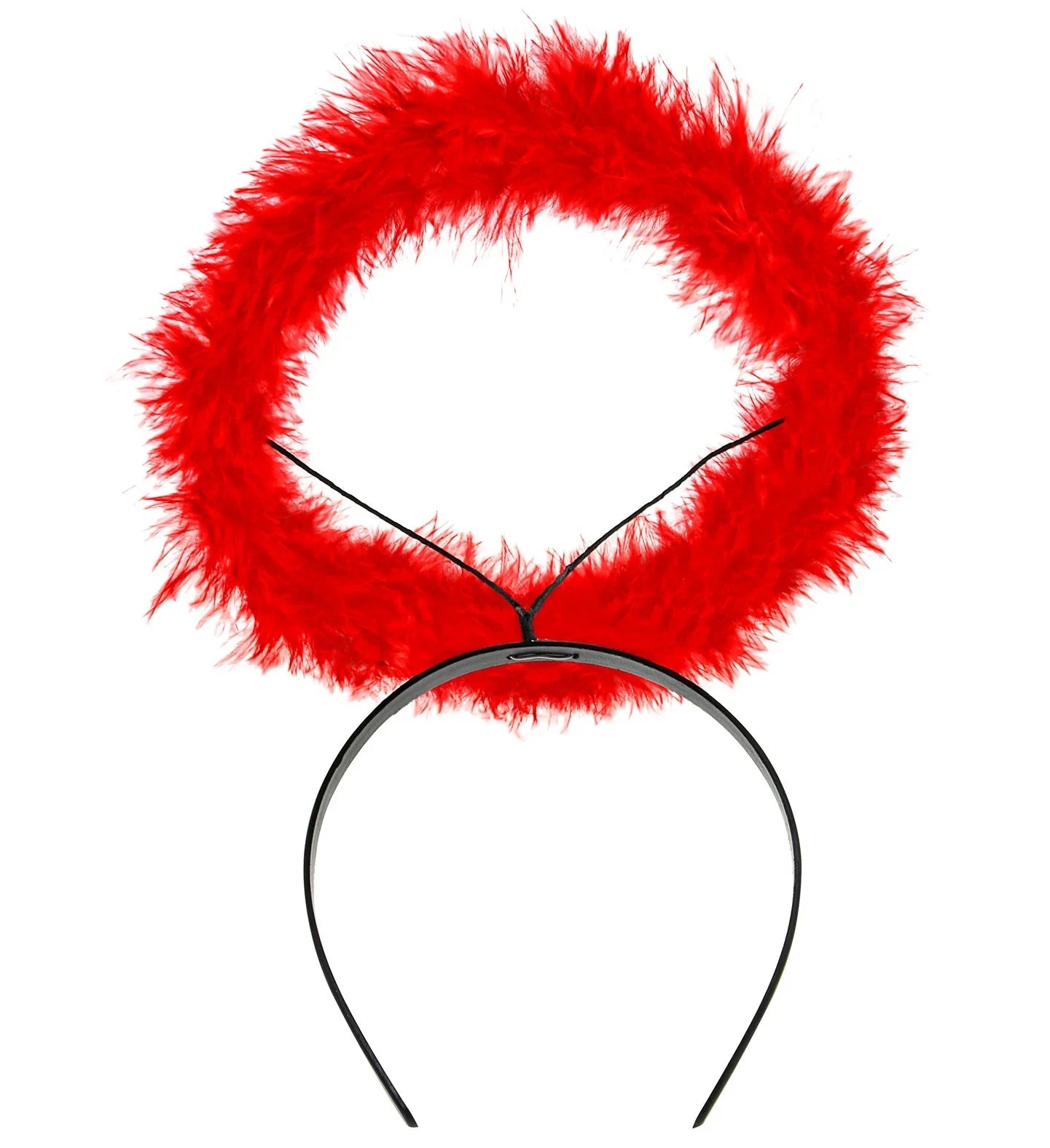 Diadema con Aureola Roja Demoníaca Accesorios Halloween Widmann