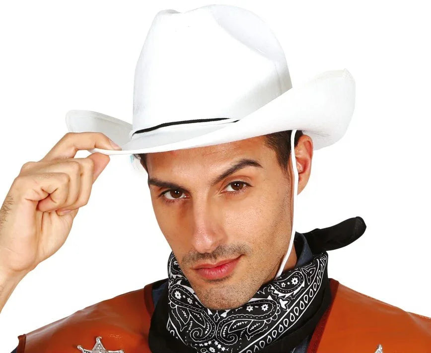 Sombrero de Cowboy Blanco Sombreros de Vaquero Guirca