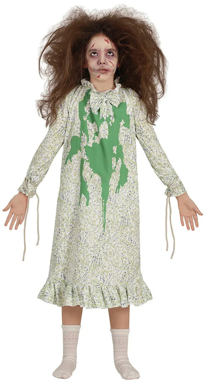 Disfraz de la Niña del Exortista Infantil Halloween Infantiles Guirca
