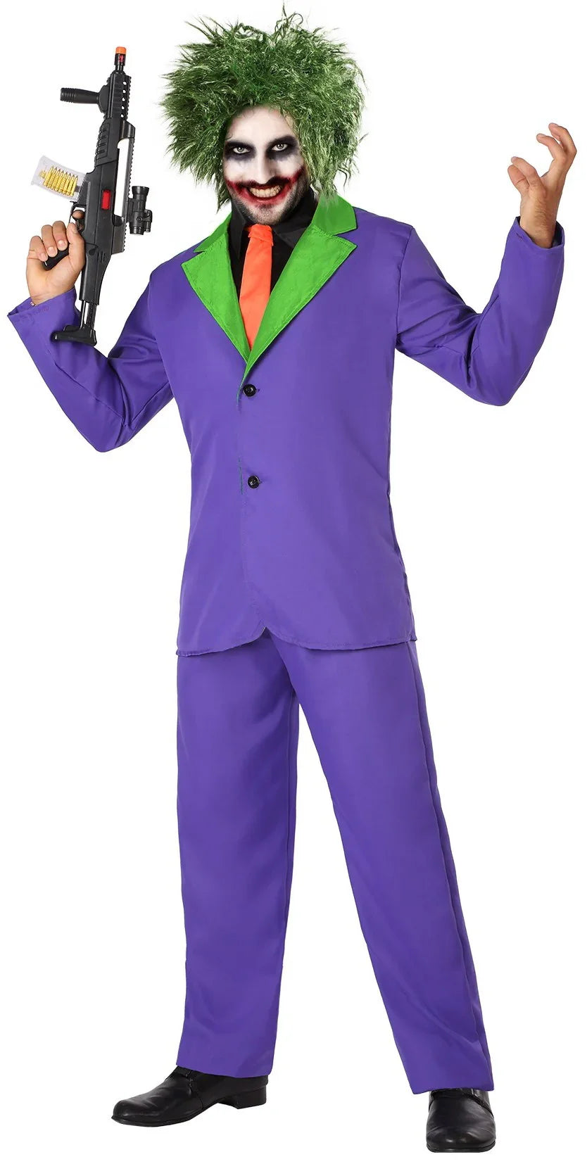 Disfraz de Joker Morado para Hombre Joker Atosa