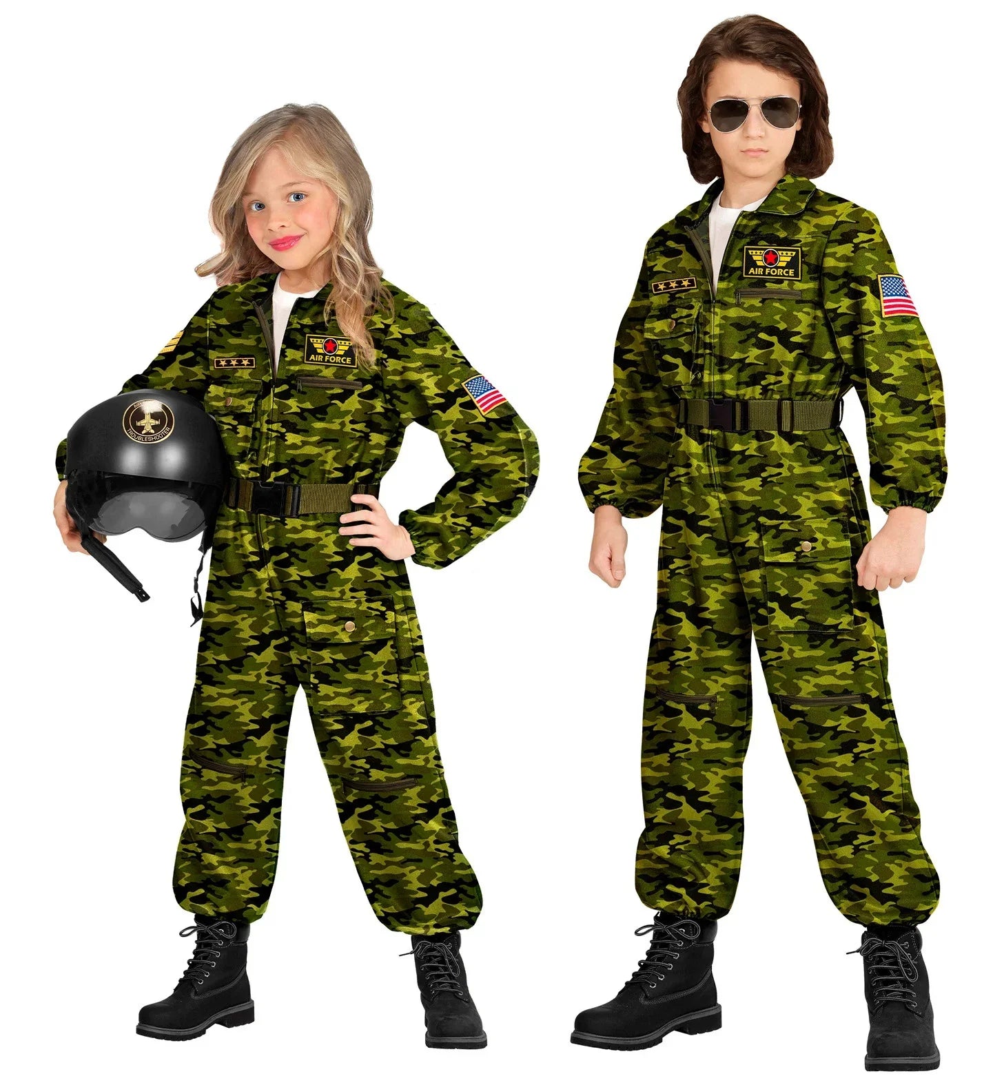 Disfraz de Piloto Militar Infantil Pilotos y Aviadores Widmann