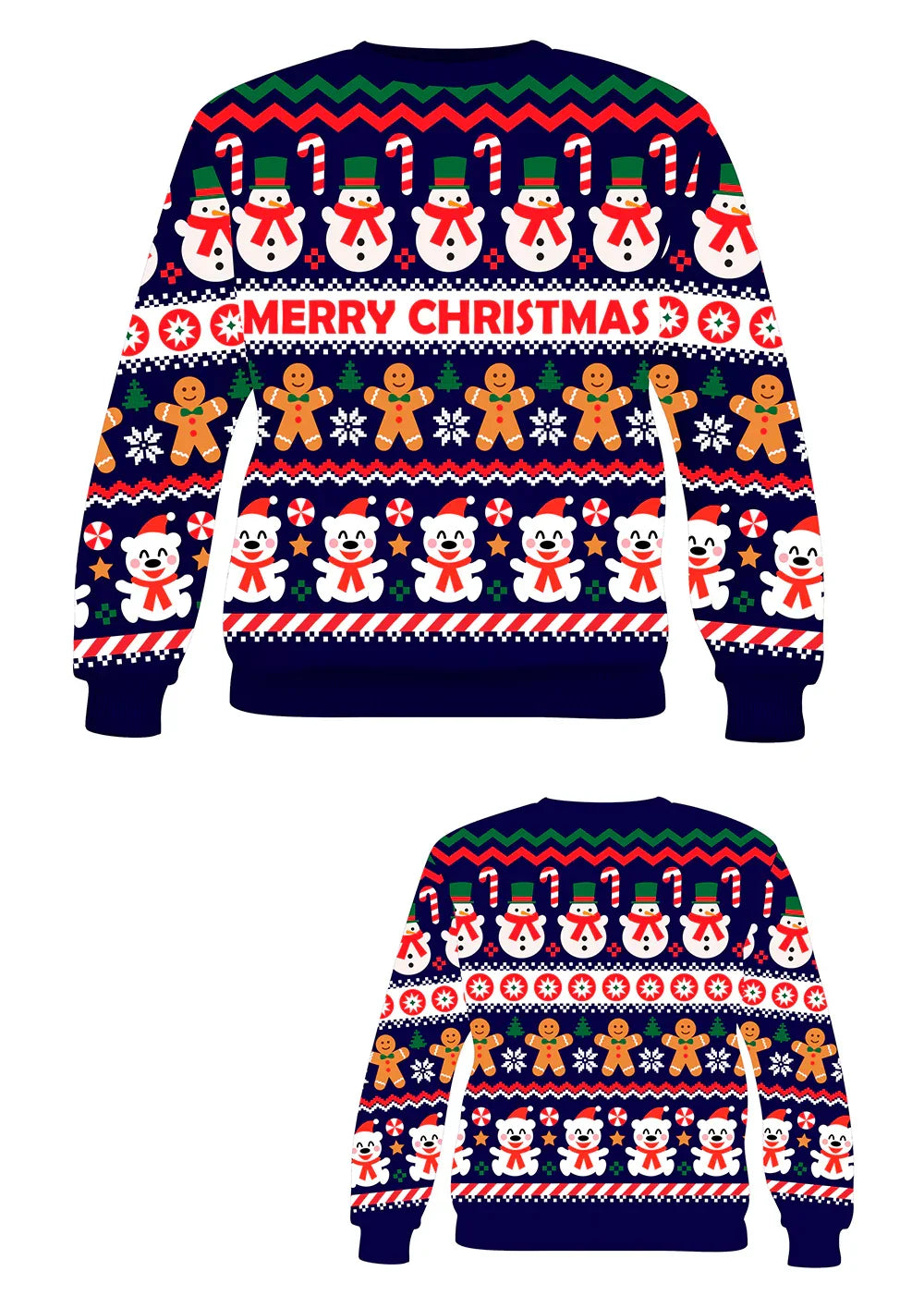 Jersey con Motivos Navideños para Mujer Jerseys Navideños Guirca