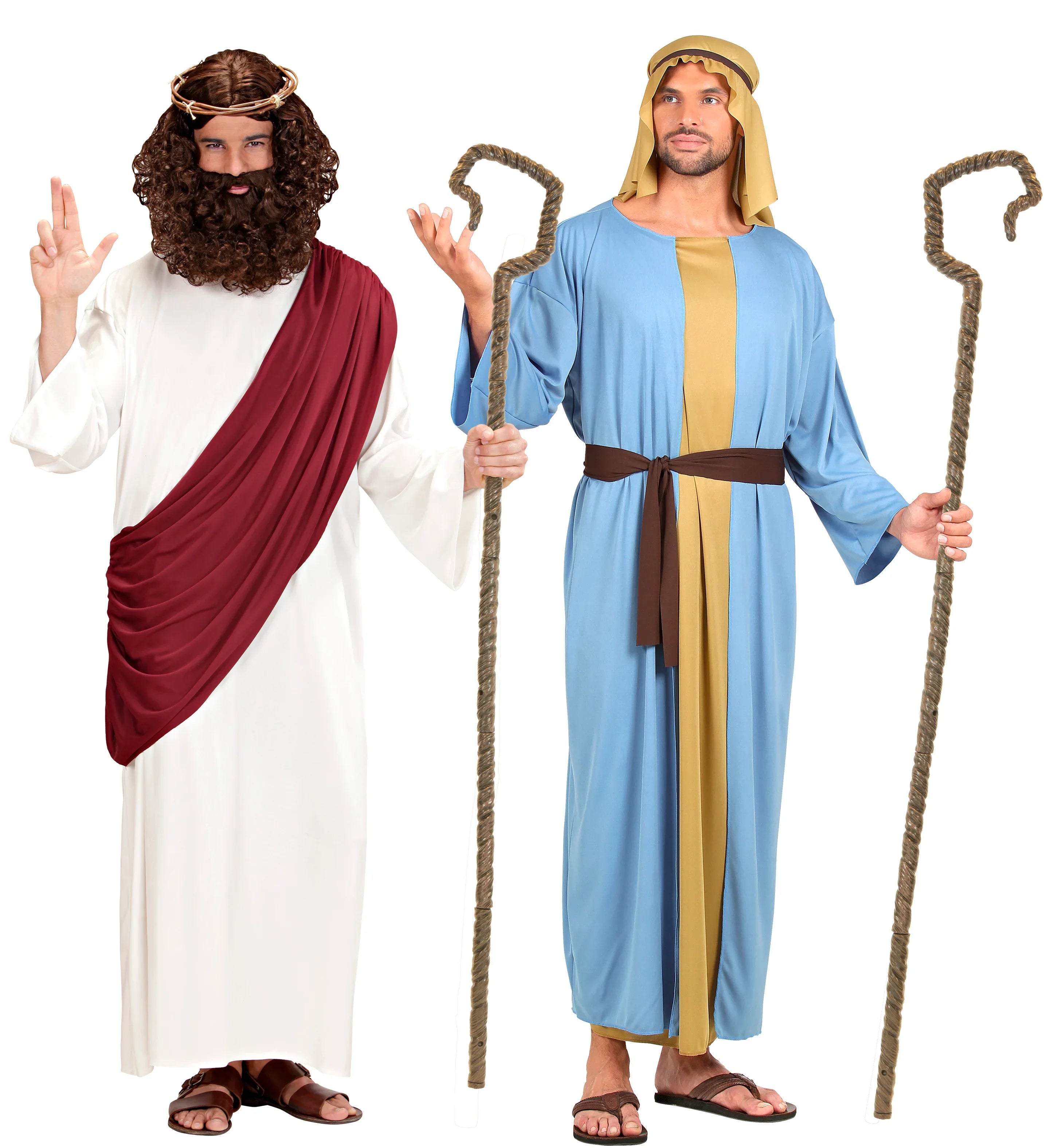 Bastón de Pastor Hebreo Desmontable de 146cm Pastores Widmann