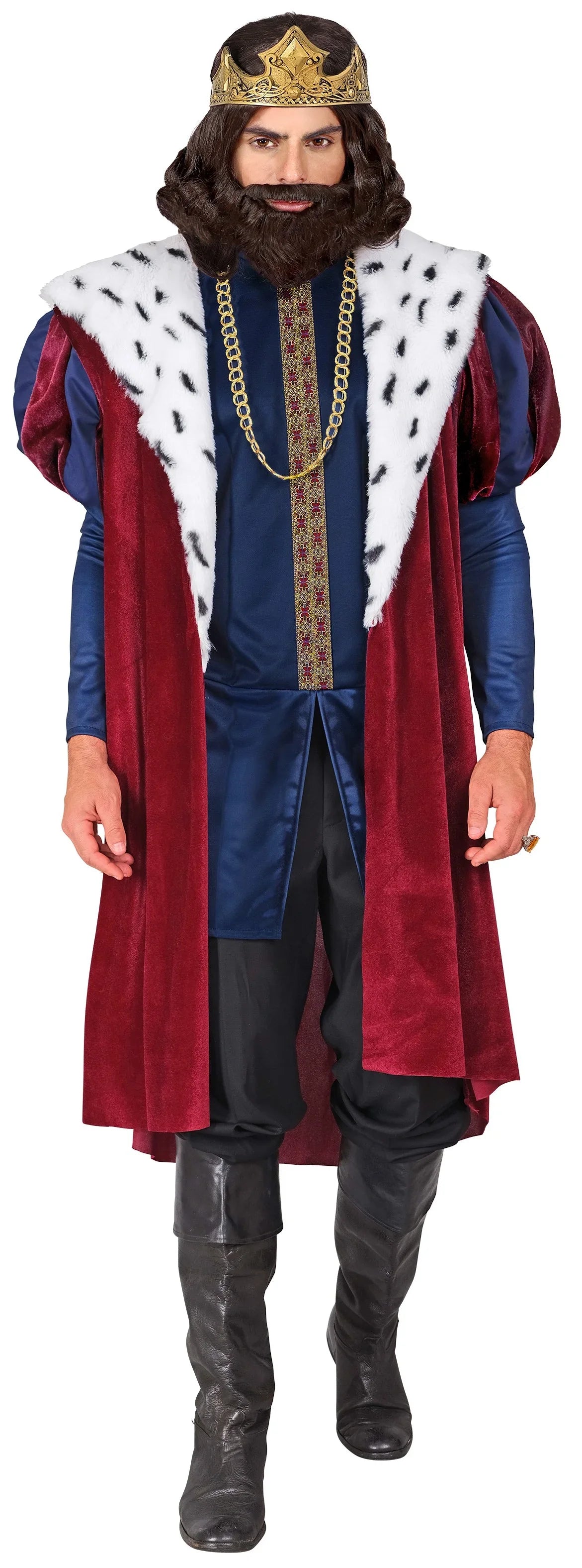 Disfraz de Emperador Medieval para Hombre Reyes y Reinas Medievales Widmann