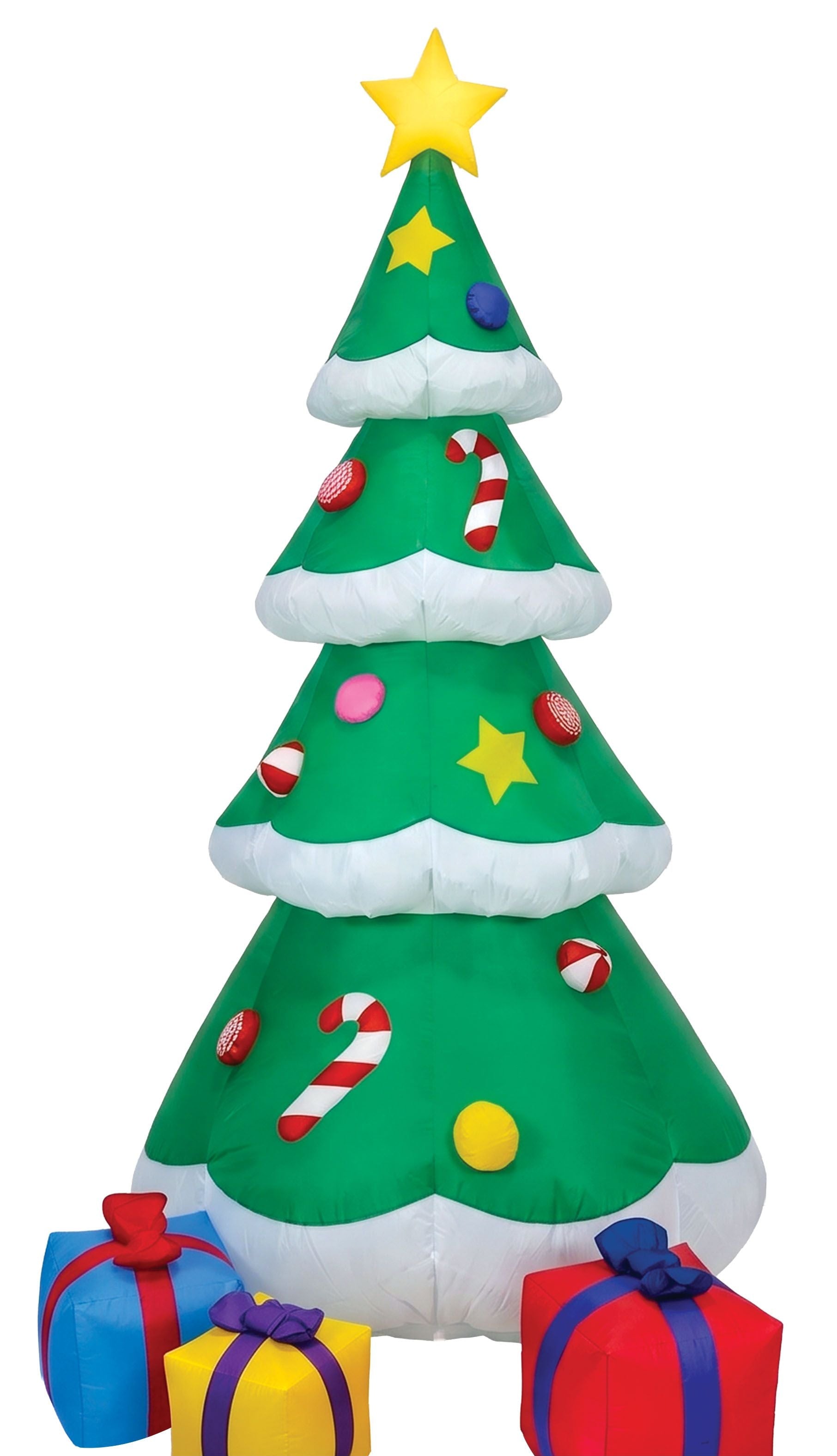 Árbol de Navidad Hinchable con Luz de 180cm