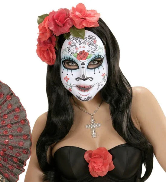 Máscara Día de los Muertos COMPLEMENTOS Widmann