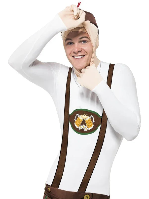 Disfraz de Tirolés Segunda Piel para Adulto Segunda Piel - Morphsuits Smiffys