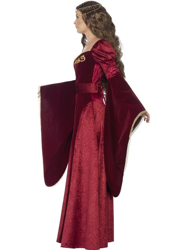 Disfraz Princesa Medieval Lujo Adultos Smiffys