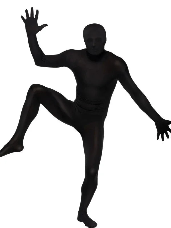 Disfraz Segunda Piel Negro para Adulto Segunda Piel - Morphsuits Smiffys