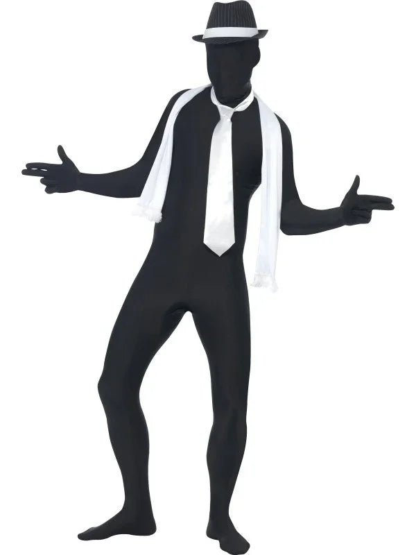 Disfraz Segunda Piel Negro para Adulto Segunda Piel - Morphsuits Smiffys