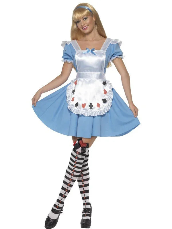 Vestido de Alicia para Mujer Dibujos Animados y Cuentos Smiffys
