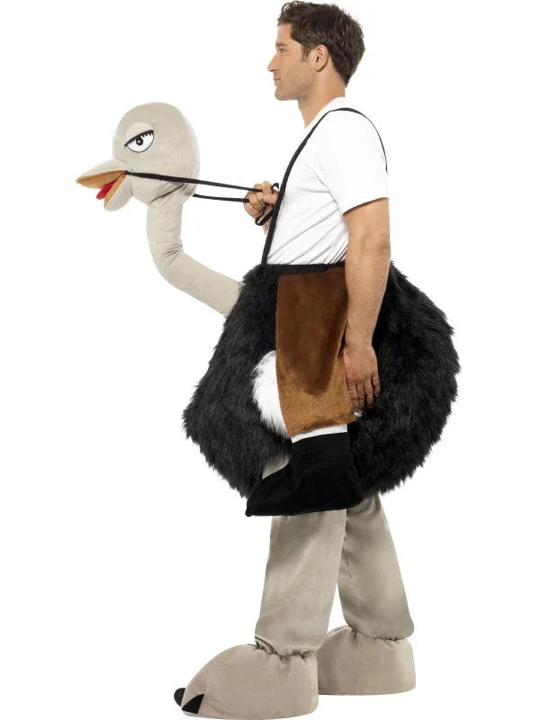 Hombre montado en avestruz Disfraces Originales Smiffys