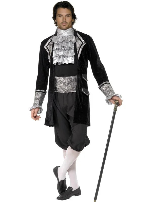 Disfraz de Vampiro Barroco para Hombre Adultos Smiffys