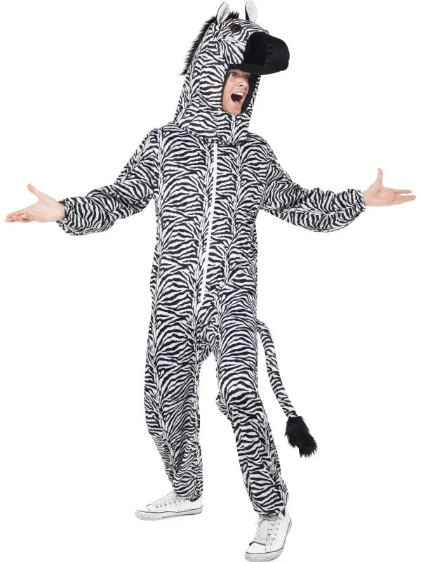 Disfraz Cebra Unisex para Adulto Adultos Smiffys
