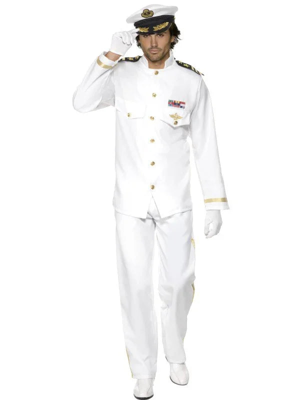 Disfraz de Capitán de Barco para Hombre Marineros Smiffys