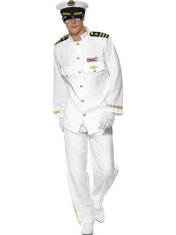 Disfraz de Capitán de Barco para Hombre Marineros Smiffys