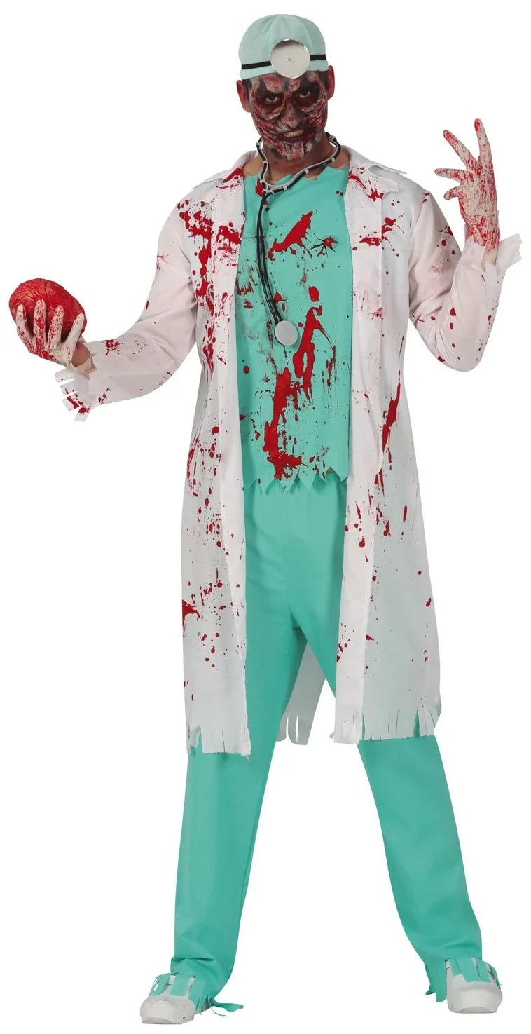 Disfraces en Pareja de Doctor y Enfermera Zombies Zombies Disfraces Simon