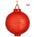 Farolillo con Luz LED Decoración Widmann Rojo