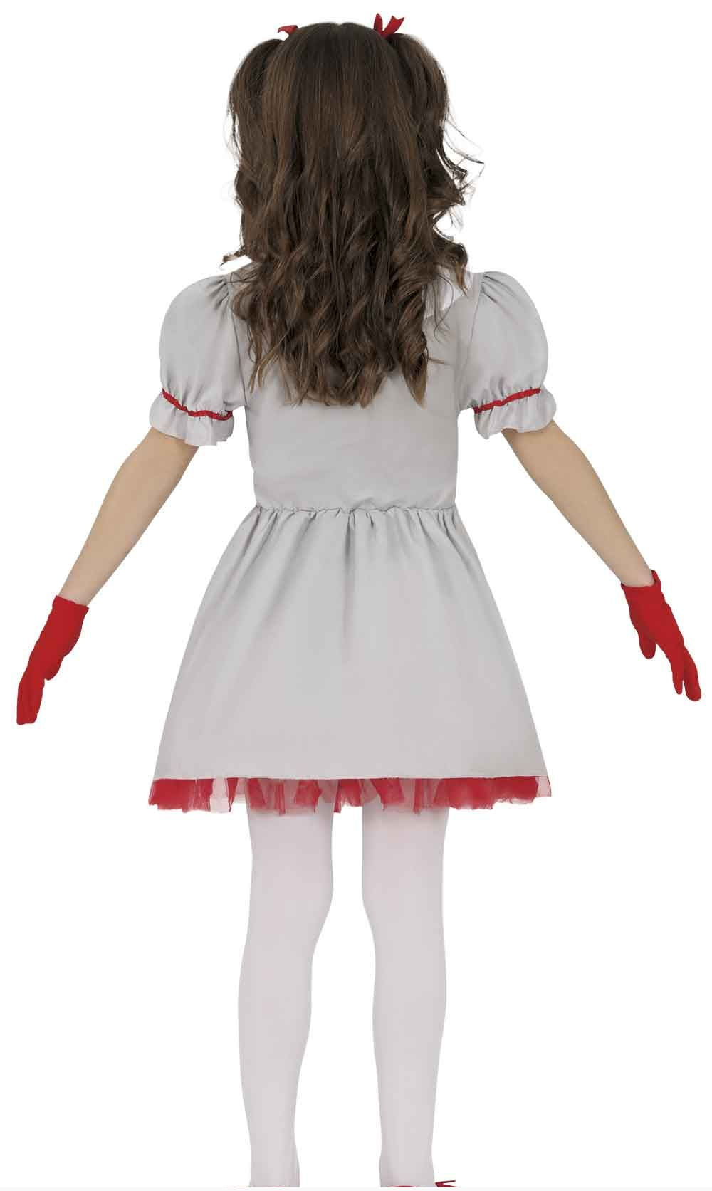 Kostüm unheimliche Clownin für Mädchen