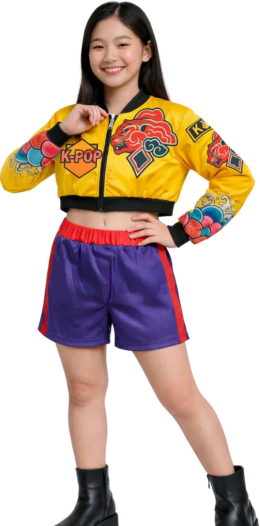 Rumi Basic Bomber-K-Pop-Kinderkostüm