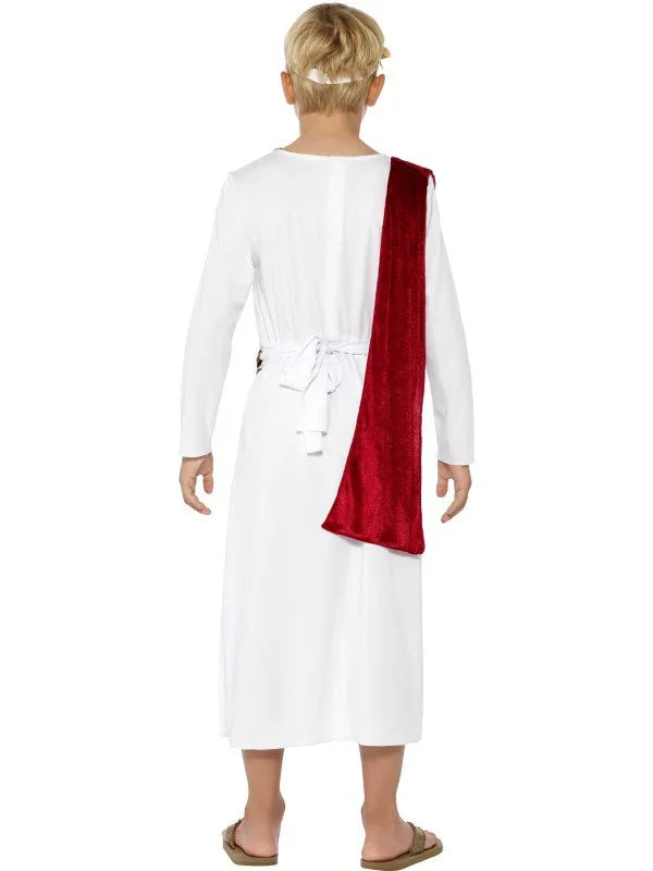 Disfraz de Romano con Toga Roja para Niño INFANTILES Smiffys